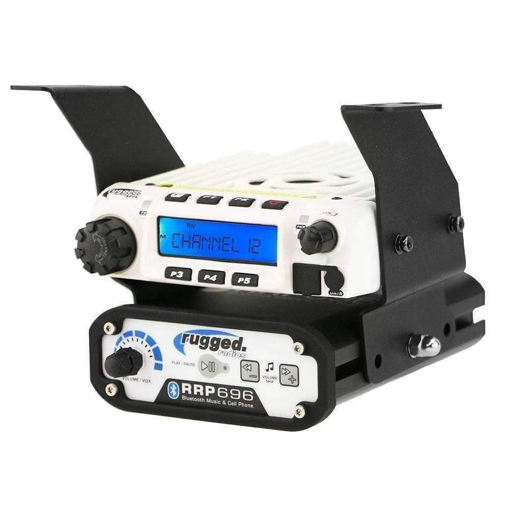 Rugged Radios Polaris XP1 Below Dash Mount for RM60 / RDM-DB / M1 / GMR45 Radio & Intercom