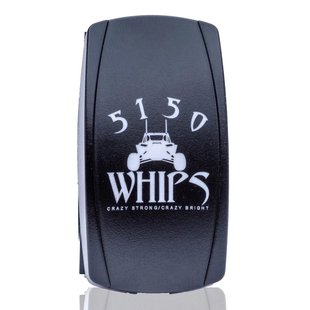 5150 Whips Rocker Switch WHITE
