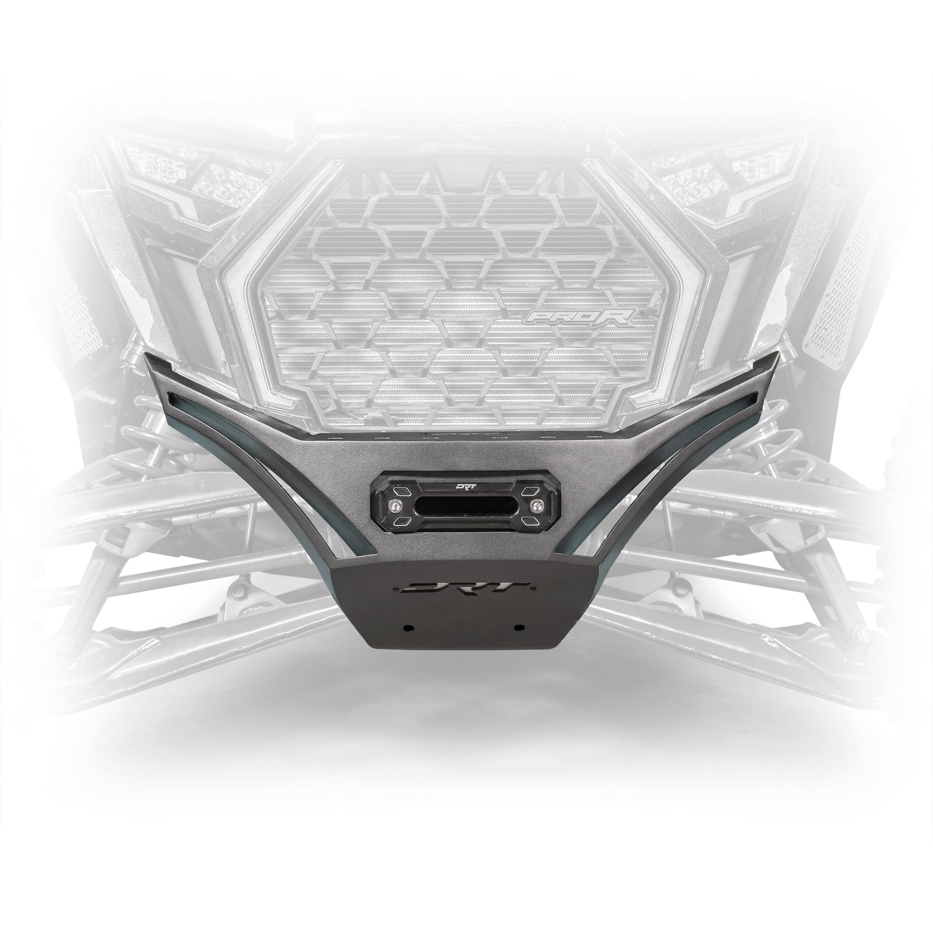 DRT Polaris RZR Pro R /Pro S/Turbo R 2022+ V2.0 Front Winch Bumper Front view