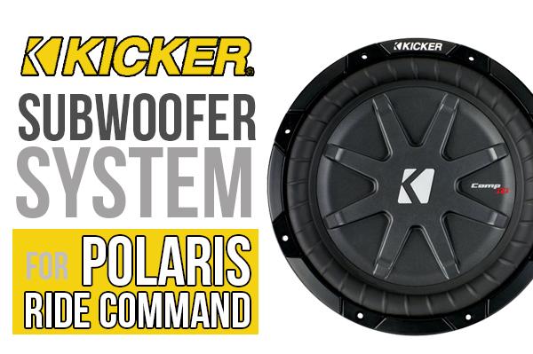 SSV Works Polaris RZR XP Turbo S Complete Kicker 2-Speaker Plug-and-Play Audio System
