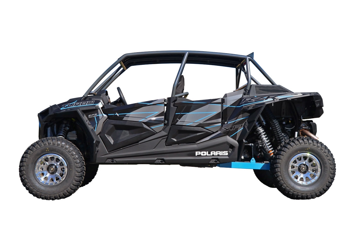 CageWRX "SUPER SHORTY" ROLL CAGE ASSEMBLED - RAW FINISH (INCLUDES ROOF) RZR XP4 1000 (2019+) / XP4 TURBO S (2018+)