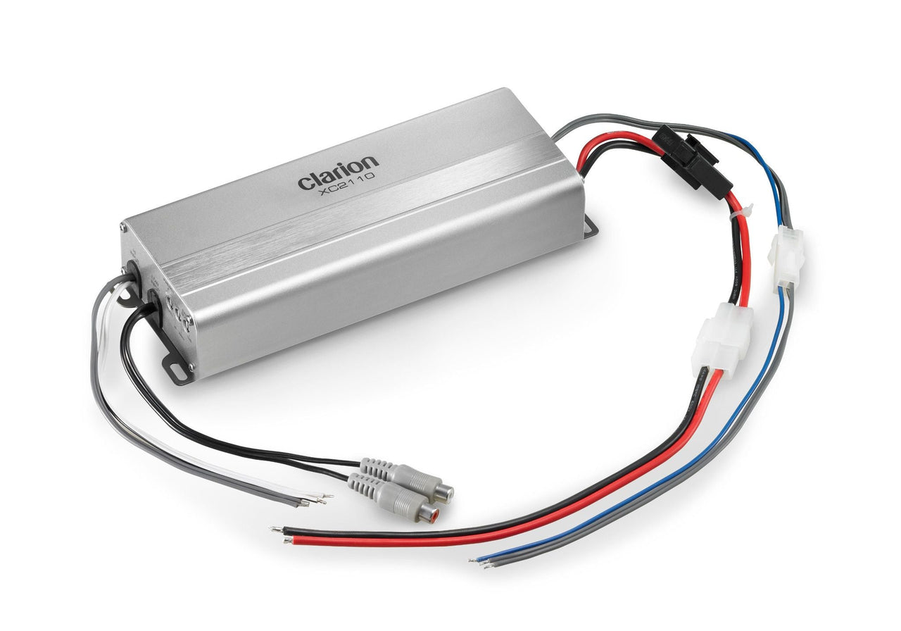 CLARION XC2110 Monoblock Class D Marine Subwoofer Amplifier, 300 W