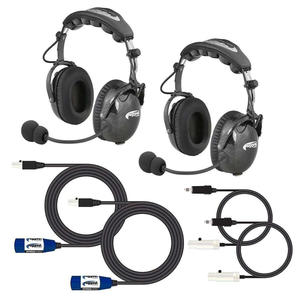 Rugged Radios Expand to 4 Place with ALPHA BASS Carbon Fiber Headsets
