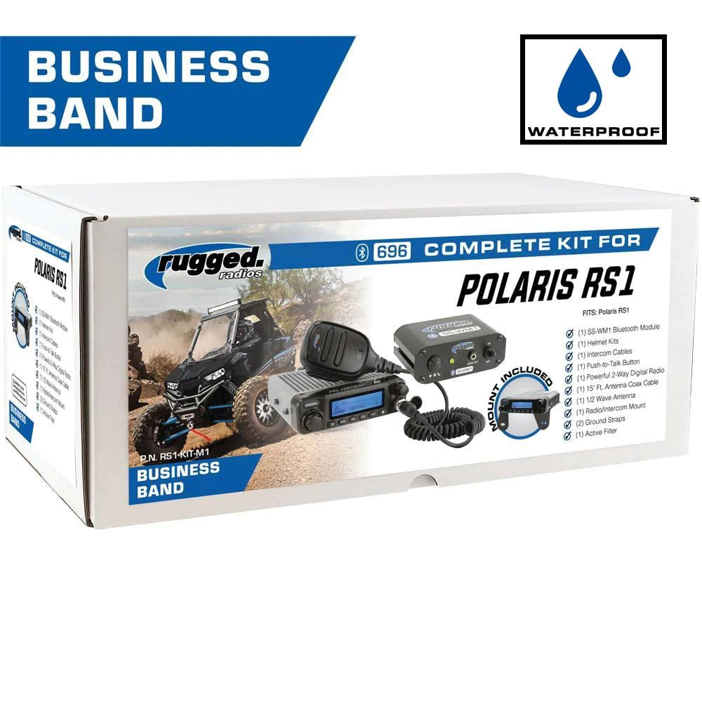 Rugged Radios Polaris RS1 Complete UTV Communication Kit