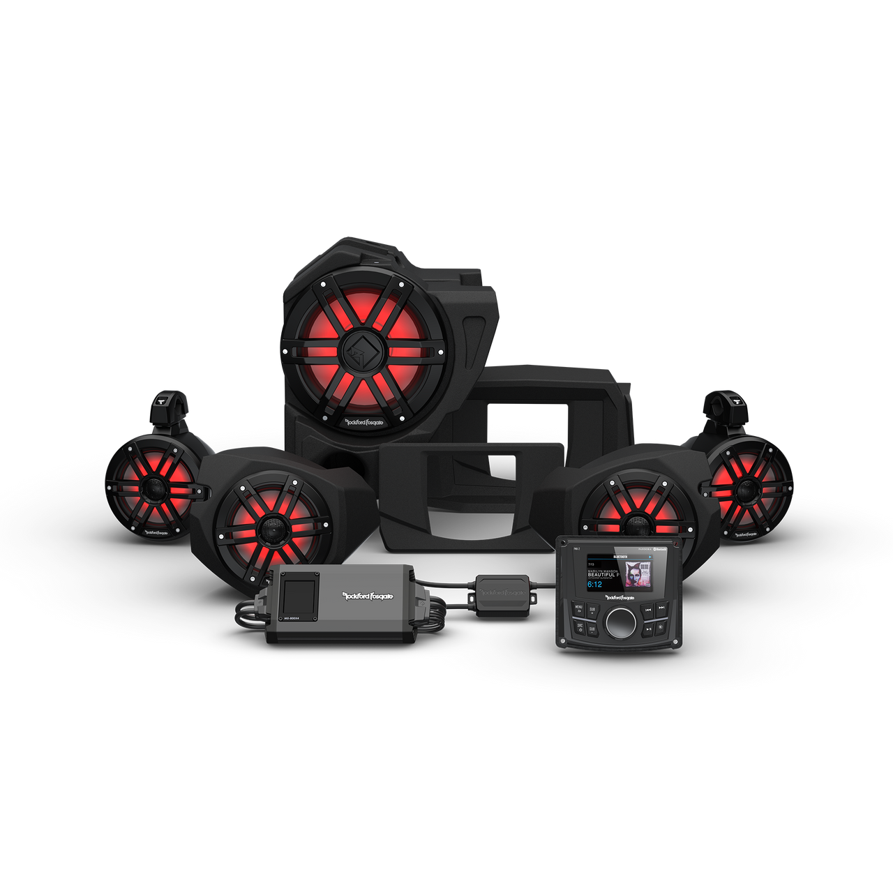 Rockford Fosgate 2014+ RZR Stage-4 Audio System (Gen-3)