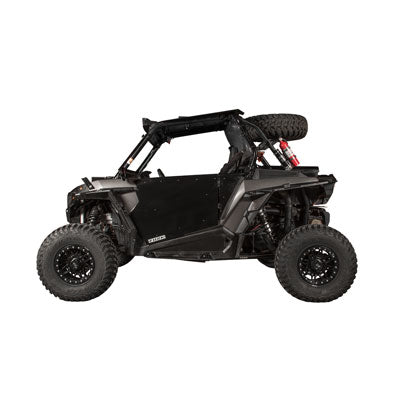Tusk Barrier Pro Fit RZR 2 Seat Doors Black Powder Coated