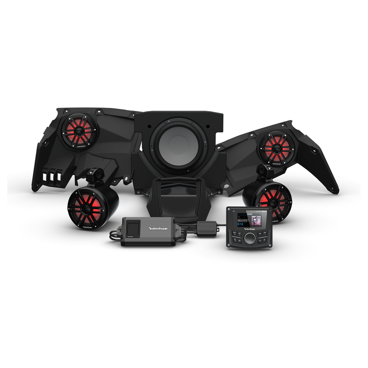 Rockford Fosgate 2017+ Can-Am X3 Stage-4 Audio System (Gen-3)